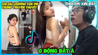 CƯỜI ĐAU RUỘT Ơ ĐỘNG ĐẤT À MÀ RUNG THẾ CHỊ ƠI VÀ CHỊ GÁI LOOKING FOR ME | HÙNG AKIRA XEM TIK TOK VN