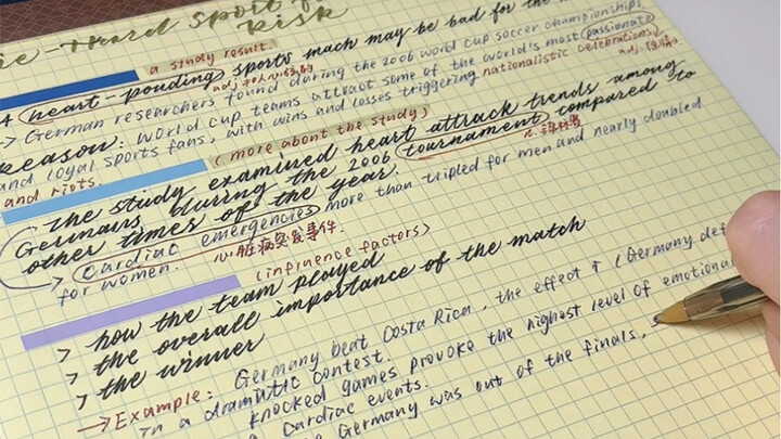 It feels so satisfying to write on a clipboard!