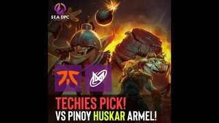 Fnatic vs NGX.SEA - Techies Pick!!!