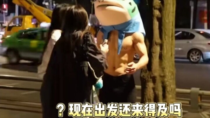 Sisters, no ulterior motives—we just really want a warm hug from a stranger!