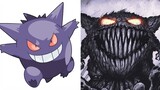 POKEMON CHARACTERS AS MONSTER VERSIONS