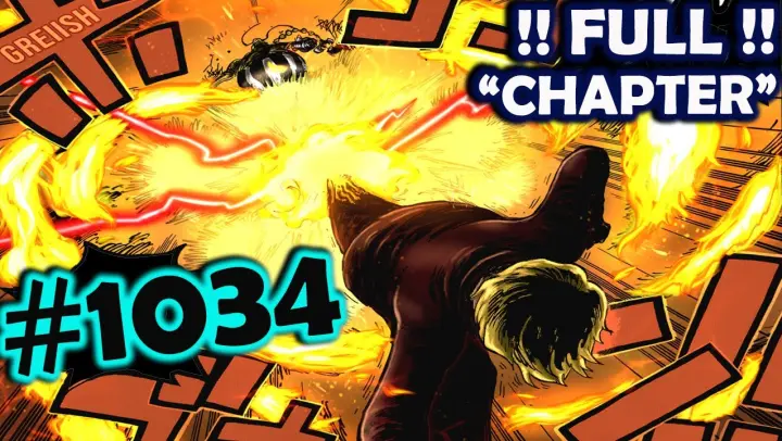 Tagalog One Piece Ch 1034: Final Battle!? Sanji Vs Queen!