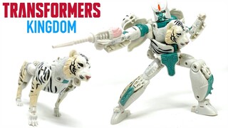 Transformers Kingdom Voyager Class TIGATRON Review