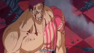 Luffy Snake Man Vs Katakuri