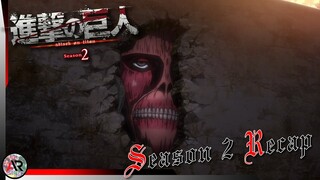 Attack on Titan Season 2 Recap Under 9 Minutes | RumpaiRecap