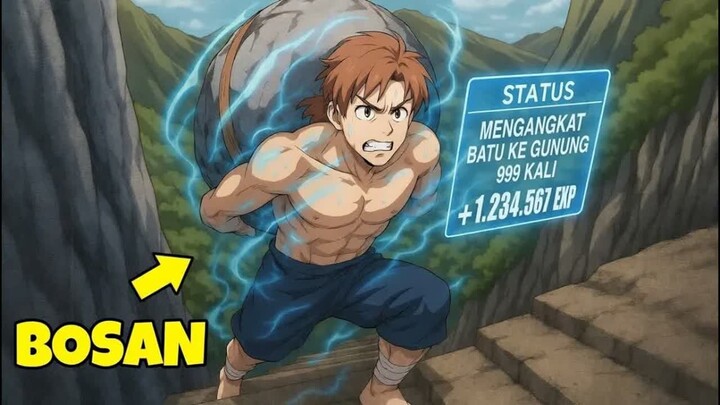 Ketika Dia Membawa Batu Mendaki Gunung 999 Kali dan Membuka Kemampuan Tertinggi  -  Rekap Manhwa
