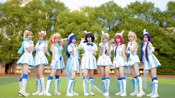 缪兔梦幻联动?twice出道八周年快乐!学园偶像来给你加油了