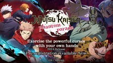 Pre-Register Now⁉️ For Jujutsu Kaisen: Phantom Parade! #jjkphantomparade