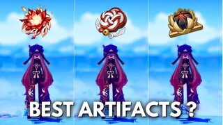 Hu Tao Artifacts Comparison!! Best Build for Hu Tao?? [ Genshin Impact ]