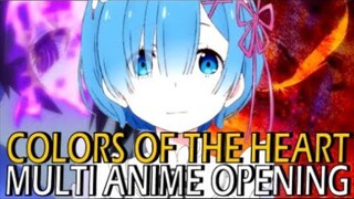 Multi Anime Opening  - Colors Of The Heart