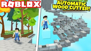 THE GREATEST WOOD FARM EVER!! Roblox Islands