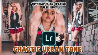 Tutorial Edit Foto Chaotic Urban Tone | Lightroom Mobile (android/IOS) |【Indonesia / Vtuber】