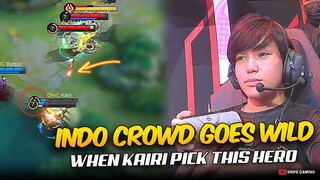 INDO CROWD GOES WILD WHEN KAIRI PICK THIS HERO. . . 🤯