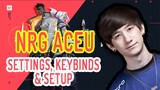 NRG Aceu Valorant Settings, Keybinds and Setup [Updated 20 June 2020]