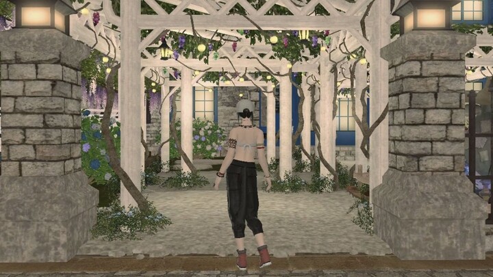 [เกม] [FF14 ตกแต่งบ้าน] สวนหน้าบ้าน