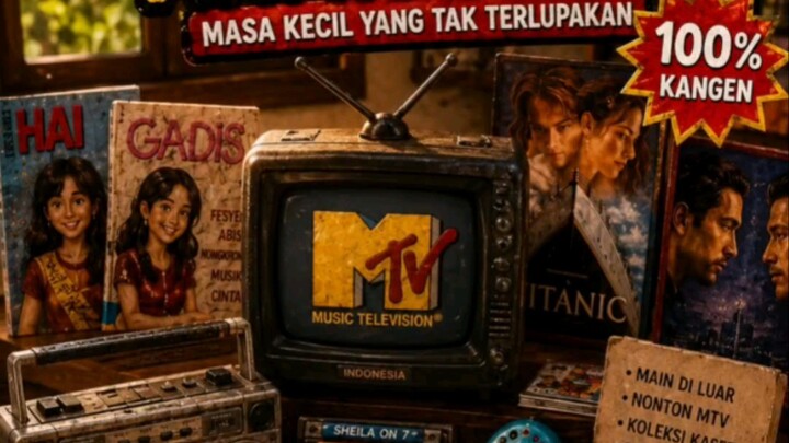Nostalgia anak 90-an