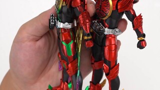 Can you cut leeks if you are popular? Bandai SHF real bone carving method Kamen Rider OOO Eternal Bi