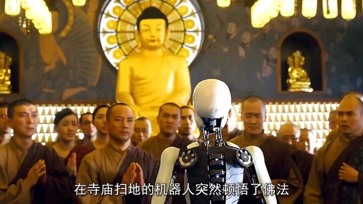 Robot hút bụi bỗng nhiên ngộ ra Phật pháp, liền quỳ lạy trước Đức Phật “Đề xuất phim ảnh – chương tr
