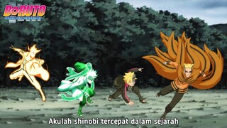 Bukan minato lagi..! Inilah the Next Shinobi tercepat memakai Mode-Mode Ganas terbaru