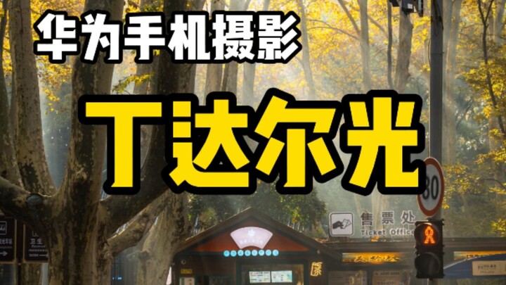 【การถ่ายภาพด้วยมือถือ】วิธีถ่ายภาพแสงทินดอลล์ด้วยมือถือ