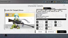 SAO Variant Showdown - SR and R Characters + Ability Cards