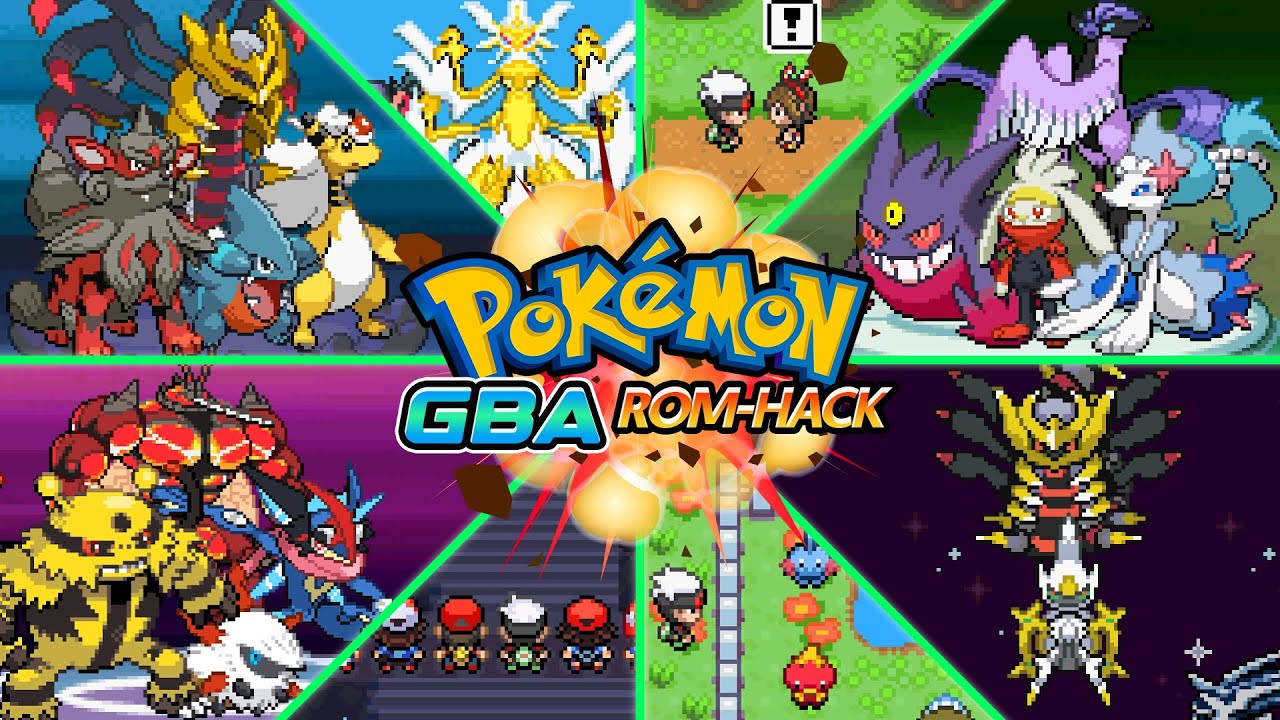 New Pokemon GBA Randomizer ROM HACK With Ash=Greninja, Mega