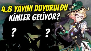 4.8 CANLI YAYIN TARİHİ DUYURULDU! | Kimler Gelebilir? | Genshin Impact Türkçe