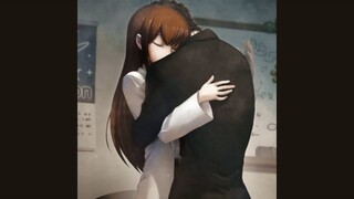 shadow - okabe & kurisu edit | steins gate amv