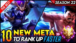 10 NEW META HEROES MOBILE LEGENDS 2021 | SEASON 22 | Mobile Legends Tier List