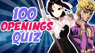Anime Opening Quiz - 100 Openings