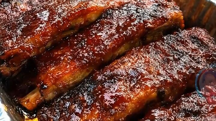 🔥 Sticky BBQ Beef Ribs 🥩🍖Tender, juicy beef ribs coated