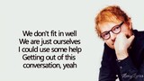 Ed Sheeran feat Khalid - Beautiful One (Lyrics)