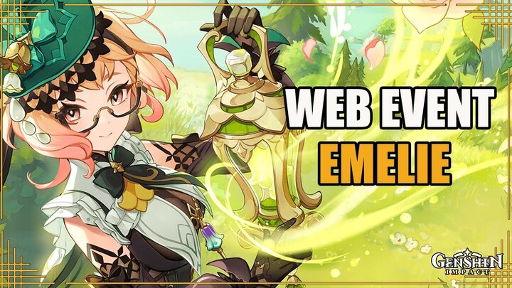 Web Event Emelie | FREE 40 PRIMOGEM【Genshin Impact】