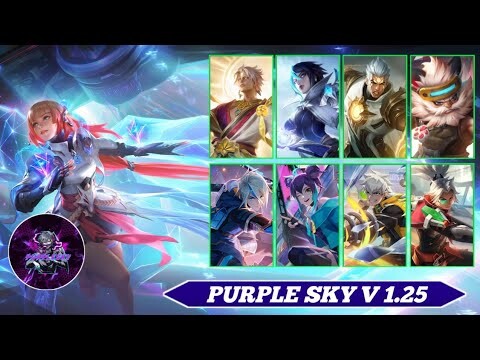 CARA MEMPERLUAS TAMPILAN MAP MOBILE LEGENDS PATCH M WORLD ~ PURPLE SKY V 1.25 NO PASSWORD