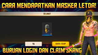 TRIK DAPAT MASKER LETDA PASTI DAPAT! MASKER LETDA DI JUAL DI SHOP | GARENA FREE FIRE INDONESIA