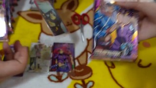Pipa Nana's daily unboxing: JoJo's Bizarre Adventure Golden Wind Food Card Game Part 2 Chatting abou