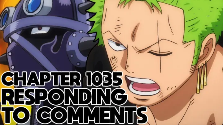 Responding To Comments One Piece Chapter 1035 Bilibili Responding To Comments One Piece Chapter 1035 Bilibili