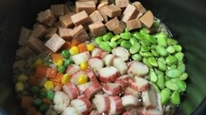 [Eng Sub] Simple and delicious slow-cooked brown rice dish using a rice cooker!