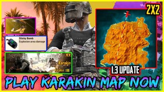 How To Play Karakin Map In Global Version Pubg Mobile - Pubg Mobile 1.3 | Xuyen Do