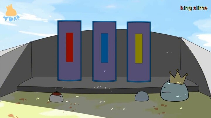 demon army vs king slime part 2 - animasi king slime