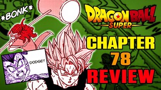 whoa. ok. Dragon Ball Super Manga Chapter 78 Review