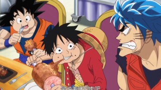 Luffy bisa membawa kegembiraan bagi semua orang