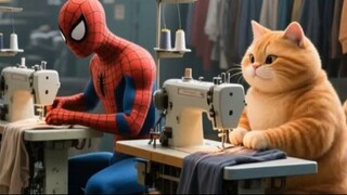 #Cartoon #Fatorangecat #cutecat
