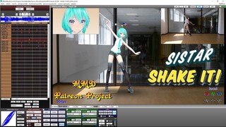 [MMD] SISTAR - SHAKE IT [WIP1]