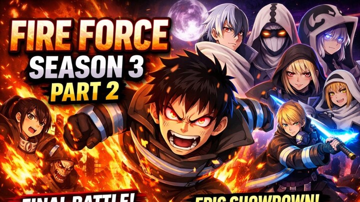 Fire Force S3 Part 2 - Ep 8 Sub Indo [1080p]