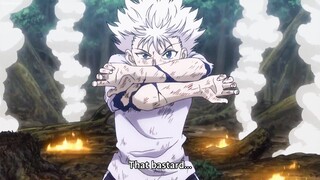 キルアはキメラアントの軍隊によって待ち伏せされまし, キルアは残酷に拷問された, Killua was ambushed by an army of Chimera Ants