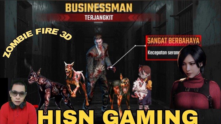 game zombie fire 3D,  zombie businessman makin banyak
