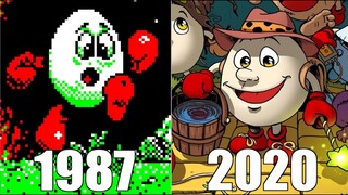 Evolution of Dizzy Games (4K) [1987-2020]