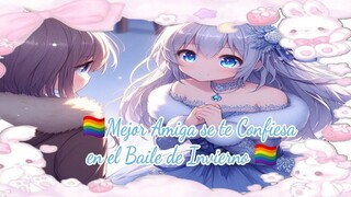 ASMR Roleplay (Yuri) || 🏳️‍🌈Mejor Amiga se confiesa en el Baile de invierno🏳️‍🌈 || By: Faby-chan :3