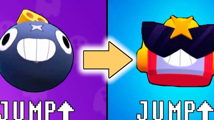 【Brawl Stars】What happens when all the heroes start hopping with heads like Dick’s?